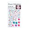 Nuevas Pegatinas de Diamantes de Cristal para Niños Maquillaje de Escenario para Actuaciones de Niñas Joyas Decorativas Coloridas para Mole de Frente Despegable DIY