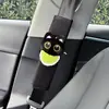Almofada de Ombro para Cinto de Segurança de Gatinho Preto Fofo, Acessório de Carro, Capa Protetora, Brinquedo de Pelúcia, Decoração de Interior de Carro, Anti-Estrangulamento do Pescoço para Mulheres