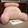 Almofada de cabeceira Ice Bean Bean, encosto macio acolchoado, travesseiro de apoio lombar, almofada de sofá para grávidas, travesseiro de cama para leitura na cama ou dormitório