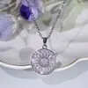 Estilo coreano Moda Colar Presente Jóias Micro-incrustado Zircon Colar Brincos Pulseira Anel Live Set