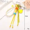 Versión Coreana del Nuevo Colgante de Cuerda Trenzada Dopamina Raqueta de Tenis de Mesa de Gama Alta Colgante para Teléfono Móvil Colgante de Bolso Pequeño Regalo