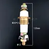 Bomba Sumergible en Aceite Sello de Aceite Asiento Lanzador de Agua Tazón Sello de Aceite Manguito de Acero Base de Baquelita Accesorios para Bomba Eléctrica Sumergible Rellena de Aceite