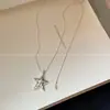 Presente para o Festival Qixi Colar da Moda Luxo Leve Nicho Pérola Corrente para Clavícula Pingente Maillard Retrô Acessórios de Alto Padrão