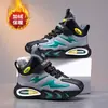Sapatos de Algodão Quentes de Inverno para Meninos 2026 Impermeáveis Leves Casuais Infantis Solado Macio Forrado com Lã Sapatos Grandes de Algodão para Estudantes