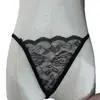 Ropa interior de malla para mujer, ropa interior de encaje transparente con entrepierna abierta, tentación de encaje