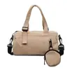 Bolsa de Mão Casual Simples 2026 Nova Tendência Texturizada Bolsa de Ombro Grande Capacidade Linda Transversal Viagem Bolsa de Academia