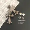 Remaches en Forma de Cruz, Tachuelas de Calavera, Correas para Bolsos, Materiales y Accesorios de Metal Punk Hechos a Mano para Ropa de Motociclista y Club Nocturno