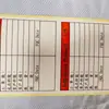 Processamento de etiqueta de escrita Etiqueta em branco etiqueta adesiva etiqueta etiqueta de envio etiqueta adesivo etiqueta de material