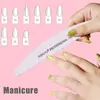 Piezas de Madera Grises en Forma de Media Luna Piezas de Madera Clavo Fino Reparable Clavo para Uñas Lavable Resistente al Desgaste Clavo para Uñas Especial para Tienda de Clavos para Uñas