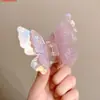 Presilha Borboleta de Acetato para Mulheres 2025 Nova Presilha de Cabelo de Meio Preso de Alta Qualidade na Parte de Trás da Cabeça Elegante Presilha Tubarão Acessórios de Cabelo