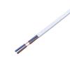 Cable de conexión para soporte de tubo de lámpara LED T5T8 al por mayor, espaciado de agujeros de 8,5 mm, 2 núcleos, 0,5 mm², enchufe de cola de 8 palabras, cable de alimentación