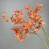 Simulación de orquídea araña 3D, orquídea Dendrobium, orquídea de las cuatro estaciones, cymbidium, decoración del hogar, flor falsa, orquídea Wandai, accesorios de boda