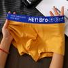 Ropa Interior para Hombre, Calzoncillos Bóxer Transpirables de Algodón Puro para Hombre, Calzoncillos Bóxer de Cintura Media de Color Sólido, Venta al por Mayor y Dropshipping, Entrepierna de Algodón Puro