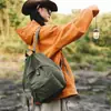 Mochila Estudiante Femenina Moda Campus Nylon Bolsa Escolar Estudiante de Secundaria Mochila Simple de Gran Capacidad