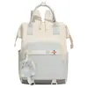 Bolsa de Mamá con Colgante Lindo Múltiples Compartimentos para Salir con Bebé Bolsa de Mamá para Biberón Pañal Bolsa para Mamá y Bebé Se Cuelga en el Cochecito Bolsa para Cochecito