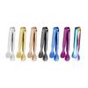 Pinza para hielo de cabeza redonda de acero inoxidable 304 para restaurante, cocina, bar, pinza multiusos para alimentos, pinza para azúcar, pinza para hielo en grano, pinza para hielo de titanio