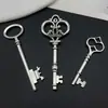 1 Pieza de Aleación de Plata Antigua Estilo Vintage Scepter con Forma de Corazón Colgante Llave Accesorio para Collar DIY