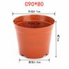 Atacado de fábrica porta-flores de plástico vaso de flores base para jardinagem fundo de rede para berçário furo inferior inferior verde vaso rígido respirável para plantio