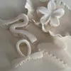 Textura de tinta temperamento de alta gama placa pinza para el cabello horquilla parte trasera de la cabeza horquilla para el cabello para mujer grande multi-pinza de tiburón accesorios para el cabello