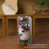 Taza de Doble Capa de Vidrio de Borosilicato Resistente al Calor Creativa Transfronteriza Taza de Flores Secas Taza para Desayuno Leche Café Taza para Beber para el Hogar