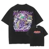 Camiseta Yu Gi Oh Anime Manga Retro Lavada Superior Camiseta Chica Maga Oscura Yuugi Kaiba