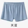Ropa interior para hombre 3A antibacteriana de algodón de fibra larga de Xinjiang, hipoalergénica, cómoda y transpirable, calzoncillos tipo bóxer de algodón puro de cintura media, talla grande