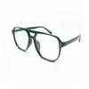 Gafas de Sol de Doble Puente Color Block Modernas y Únicas para Mujer 2025, Gafas de Sol de Moda Estilo Ins, Protección UV para Uso al Aire Libre Celebridad de Internet
