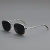 Gafas de Sol de Moda Retro Japonesas de Lujo Ligero, Gama Alta para Hombres, Gafas de Sol con Protección UV para Mujeres, Ultraligeras, Se Pueden Adaptar con Lentes Graduados