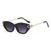 Nuevas Gafas de Sol Cuadradas Estilo Ojo de Gato de Moda para Mujer, Protección UV para Exteriores, Estilo Europeo y Americano de Moda, Gafas de Sol Versátiles