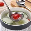 Cuchara de acero inoxidable 304 6/7cm engrosada suministros de hotel servicio público Cuchara cuchara para fondue cuchara para el hogar