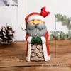Adornos Creativos de Resina para Nochebuena Papá Noel Regalos de Navidad y Año Nuevo Decoraciones para Escritorio de Oficina