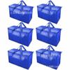 Nuevas Bolsas para Mudanza de Tamaño Grande en Stock con Asas y Cremalleras Resistentes, Bolsas de Almacenamiento que Pueden Usarse como Bolsas Grandes