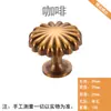 Manija de Agujero Único para Puerta de Gabinete Muebles con Patrón de Calabaza Estilo Francés Transfronterizo Manija Pequeña para Cajón de Armario Minimalista Moderno