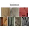 Tecido fino de algodão Oxford lavado, desbotado e manchado Textura retrô de algodão e linho Tecido para design de jaqueta, camisa, vestuário DIY