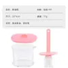 Pincel de Silicone para Óleo Transfronteiriço Pote para Óleo de Tempero de Cozinha Pincel para Churrasco Pincel para Assar Resistente a Alta Temperatura Estoque Pronto Pincel de Fábrica Dividida