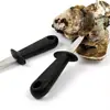 Herramienta para cortar ostras de mariscos de fábrica, cuchillo para ostras, cuchillo para ostras con mango de plástico, cuchillo para ostras de acero inoxidable