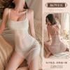 Yiyo Sex Underwear Sexy Mesh Perspective Sling Pijamas Lado Feminino Split Hot Não-Decolagem Camisola Uniforme 8679