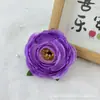 Venta Directa de Fábrica de Flores de Loto Artificiales, Flores Artificiales de Camelia con Núcleo Envuelto, Flores Decorativas para Broches y Tocados DIY