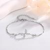 Pulsera Carlene s925 de plata esterlina con forma de mariposa y orejas de trigo, original, para chicas, Joker, alta gama, para novias, Internet, pulsera roja, venta al por mayor