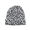 Gorro de punto con estampado de leopardo europeo y americano, gorro cálido, popular en INS, gorro de lana para adulto, gorro sencillo de punto, gorro jacquard