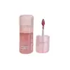Kekemood Balde de Gelo Pequeno Espelho Brilho Labial com Água Transparente e Duradouro Hidratante Lábios Rabiscados Branco Puro Show de Água Menina Jovem