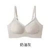 Sutiã push-up macio sem costura para busto pequeno para mulheres, sutiã de levantamento profundo em V, costas bonitas em formato U, roupa íntima fina de verão