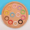 Hebilla de Resorte de Aleación de Zinc Pintada de 24 mm Gancho de Cuerda Colorido Clip para Bolsa Teléfono Decoración Personalizada Llavero Desmontable