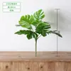 [Hoja de Tortuga de 9 Cabezas Pequeña] Plantas Verdes Simuladas, Flores Artificiales y Césped Artificial, Hojas Pegadas, Plantas Pequeñas en Maceta, Decoración de Interiores, Hojas Simuladas
