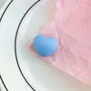 Chen Ming Macaron Borracha Coração Contas Acrílico Soltas Contas Fio Contas Pulseira Colar DIY Material de Joia