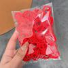 Banda de goma para el cabello para niñas, cuerda para el cabello simple para bebés, alta elasticidad, sin costuras, duradera, lote de anillos para el cabello para niños