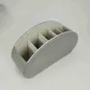 En stock R61 Piel Marrón Oficina en Casa Almacenamiento de Cosméticos Caja de Almacenamiento para Control Remoto Caja Organizadora LG8130