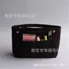 Saco de armazenamento de feltro de grande capacidade Saco cosmético feminino de feltro Elegante simples portátil feltro multifuncional Bolsa