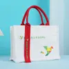 Bolsa de Lona Bolsa de Lona Personalizada Bolsa Tote Personalizada Bolsa Escolar Corporativa Bolsa de Algodão Bolsa de Mão Bolsa Publicitária