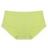 Roupa íntima feminina sem costura de cor sólida, nova, confortável, de cintura baixa, sexy para o quadril, roupa íntima feminina, atacado